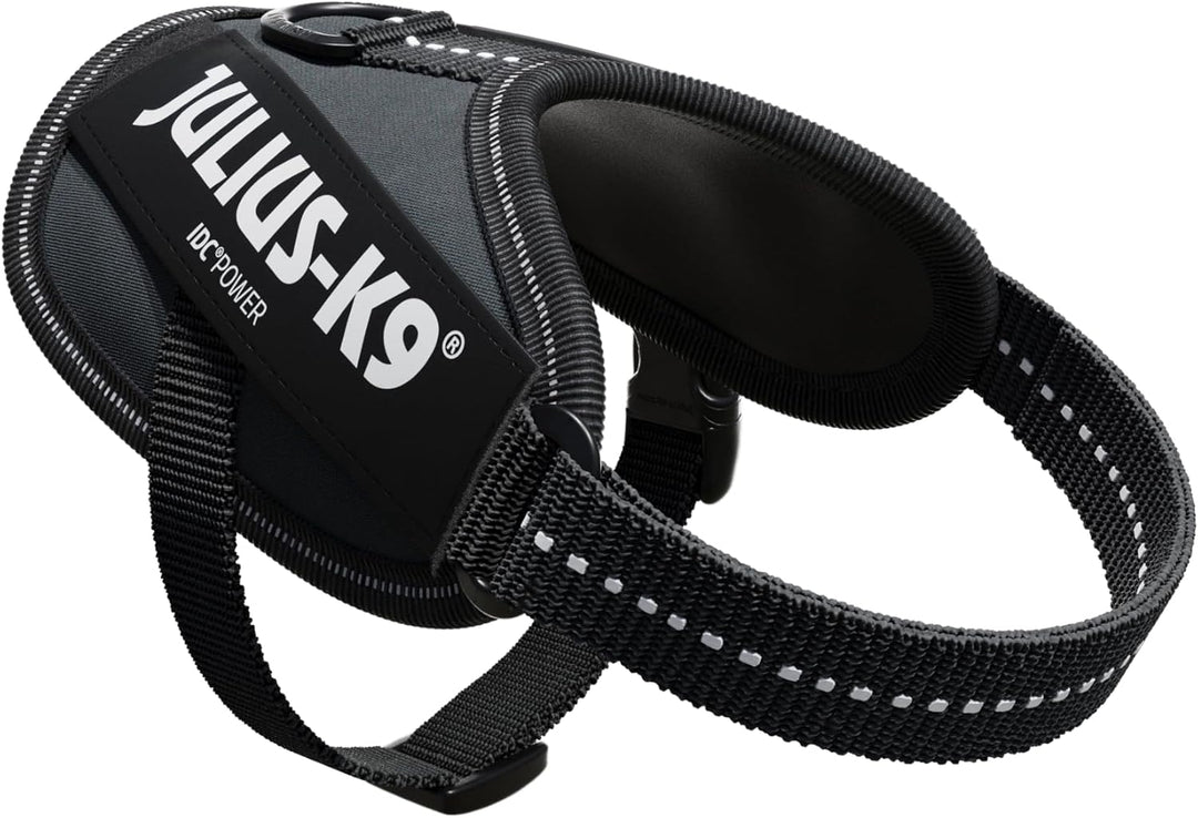 Julius-K9, IDC Powergeschirr, Grösse: 2XS / Baby 2, Anthrazit