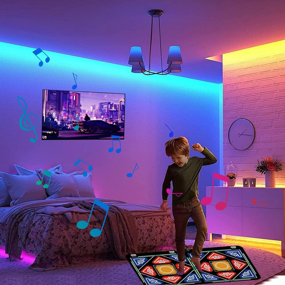 HDMI-Tanzmatte mit Kamera, für TV, Tanzmatte für Kinder und Erwachsene, für zwei Benutzer mit kabell