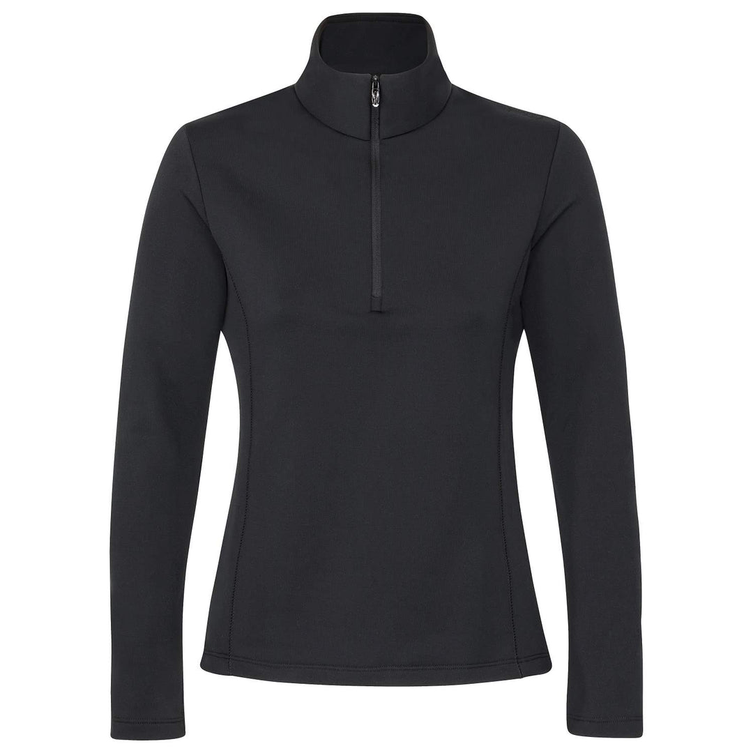 CMP Damen Stretch-Fleecepullover für Damen Fleeceshirt D48 Schwarz, D48 Schwarz