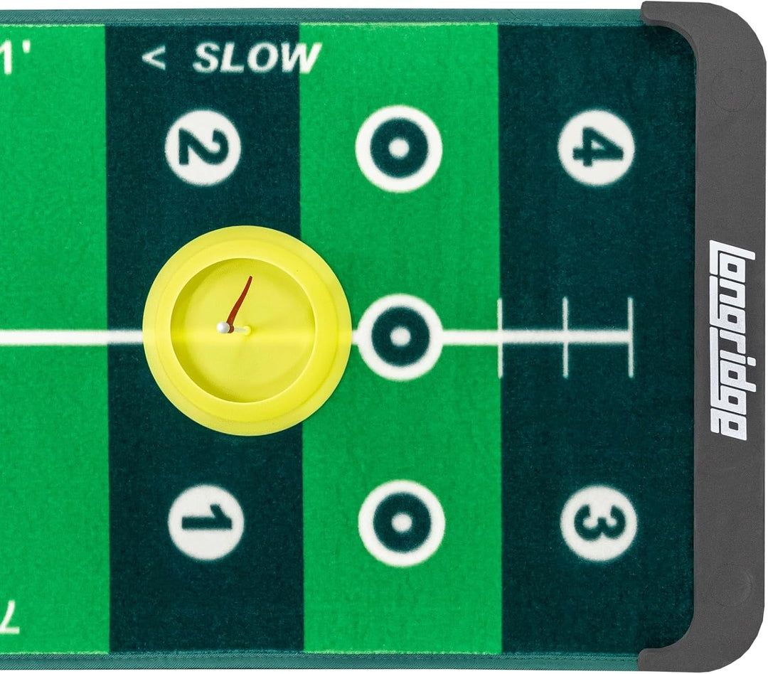LONGRIDGE 4-Gang-Golf-Putting-Matte, Grün