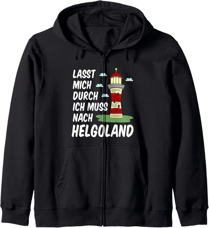Helgoland Nordseeinsel Nordsee Norddeutschland Norddeutsch Kapuzenjacke