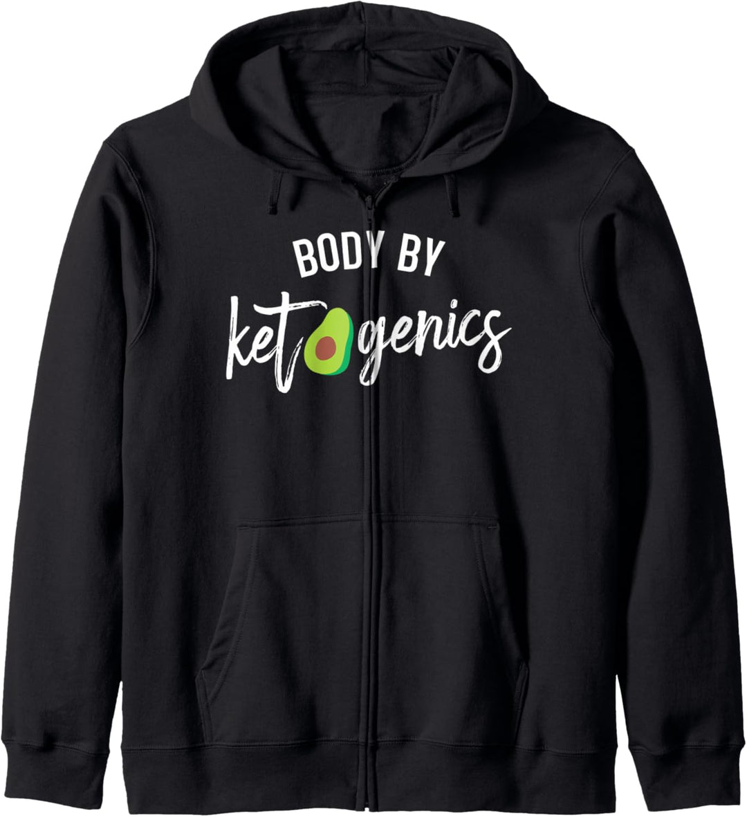 Body By Ketogenics Lustige Keto-Diät-Ketose Kapuzenjacke