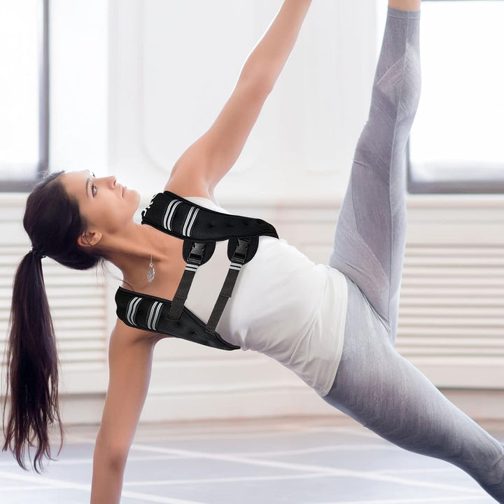 GYMAX Gewichtsweste 5 kg 9 kg Trainingsweste Fitnessweste mit Reflektierende Streifen Weight Vest La