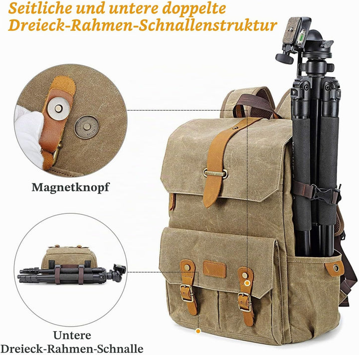 UBAYMAX Rucksack für Spiegelreflexkameras, wasserdicht, für Spiegelreflexkameras, stossfest, 39,6 cm