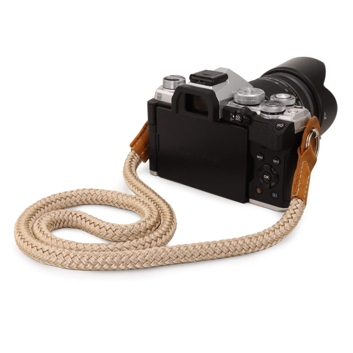 MegaGear SLR, DSLR Handschlaufe aus Baumwolle, Camel, Large - 100cm/39inc, MG1788 Large - 100cm/39in