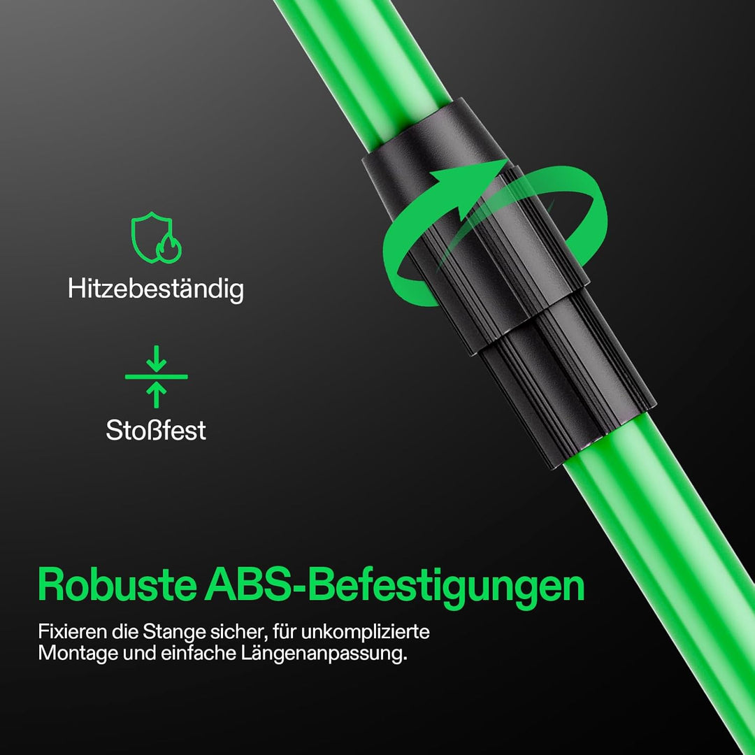 VIVOSUN High-CFM Stützstangen-Set für Growzelt, Heavy-Duty Querstreben, 100–150 cm verstellbar, hohe