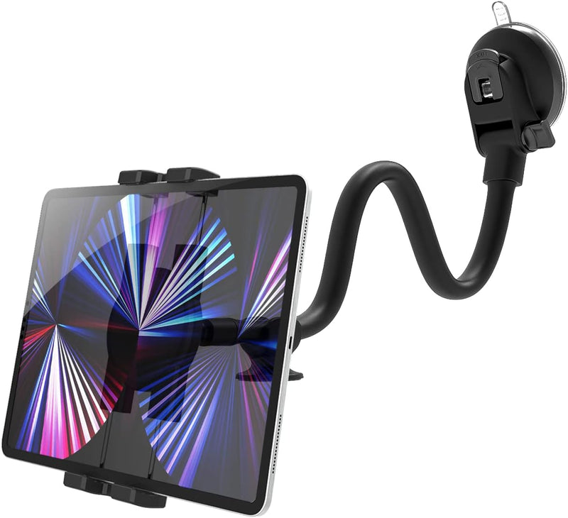 Oilcan Schwanenhals Tablet Autohalterung, Armaturenbrett Windschutzscheibe LKW iPad Halterung Flexib
