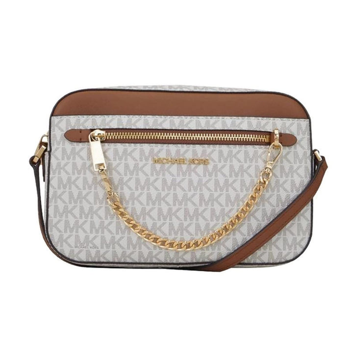 Michael Kors Damen Umhängetasche Crossbody Vanille-sig / Gepäck L, Vanille-sig / Gepäck L