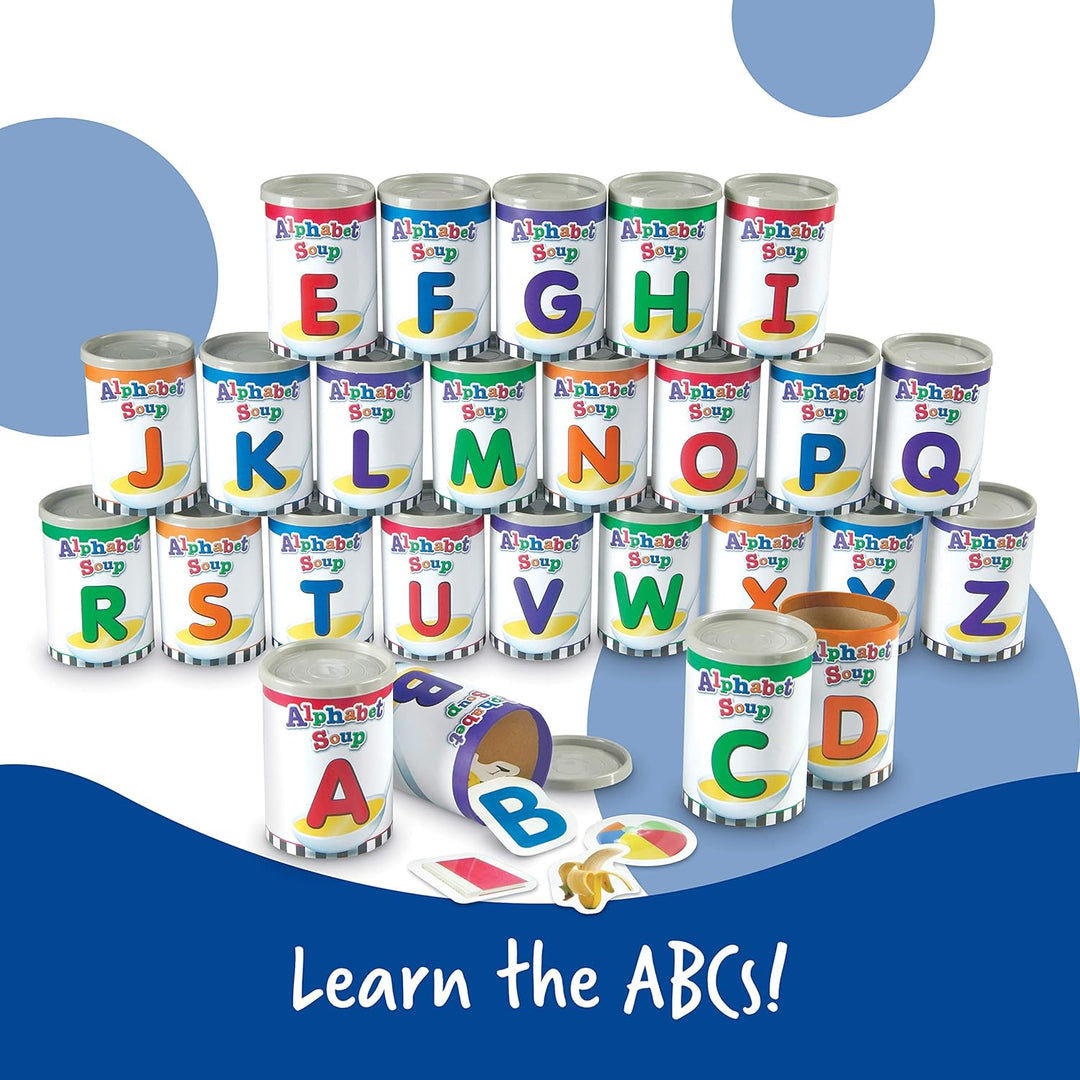 Learning Resources Sortierspiel „Buchstabensuppe“ Suppensortierer, Suppensortierer