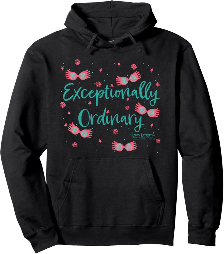 Harry Potter Floating Luna Lovegood Glasses Pullover Hoodie