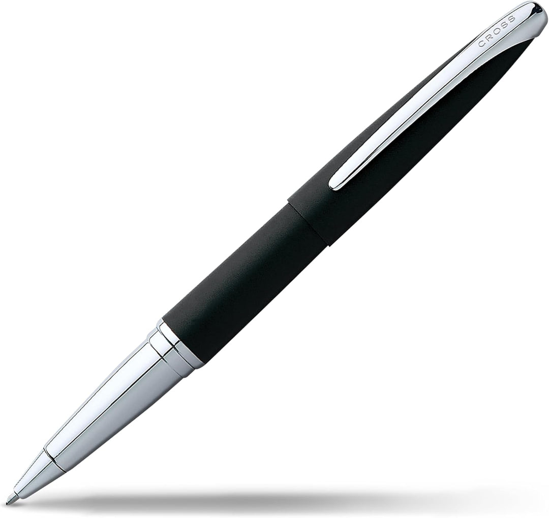Cross ATX Rollerball (Schreibfarbe schwarz, Strichstärke M, inkl. Geschenkbox) basalt-schwarz, 1 Stü