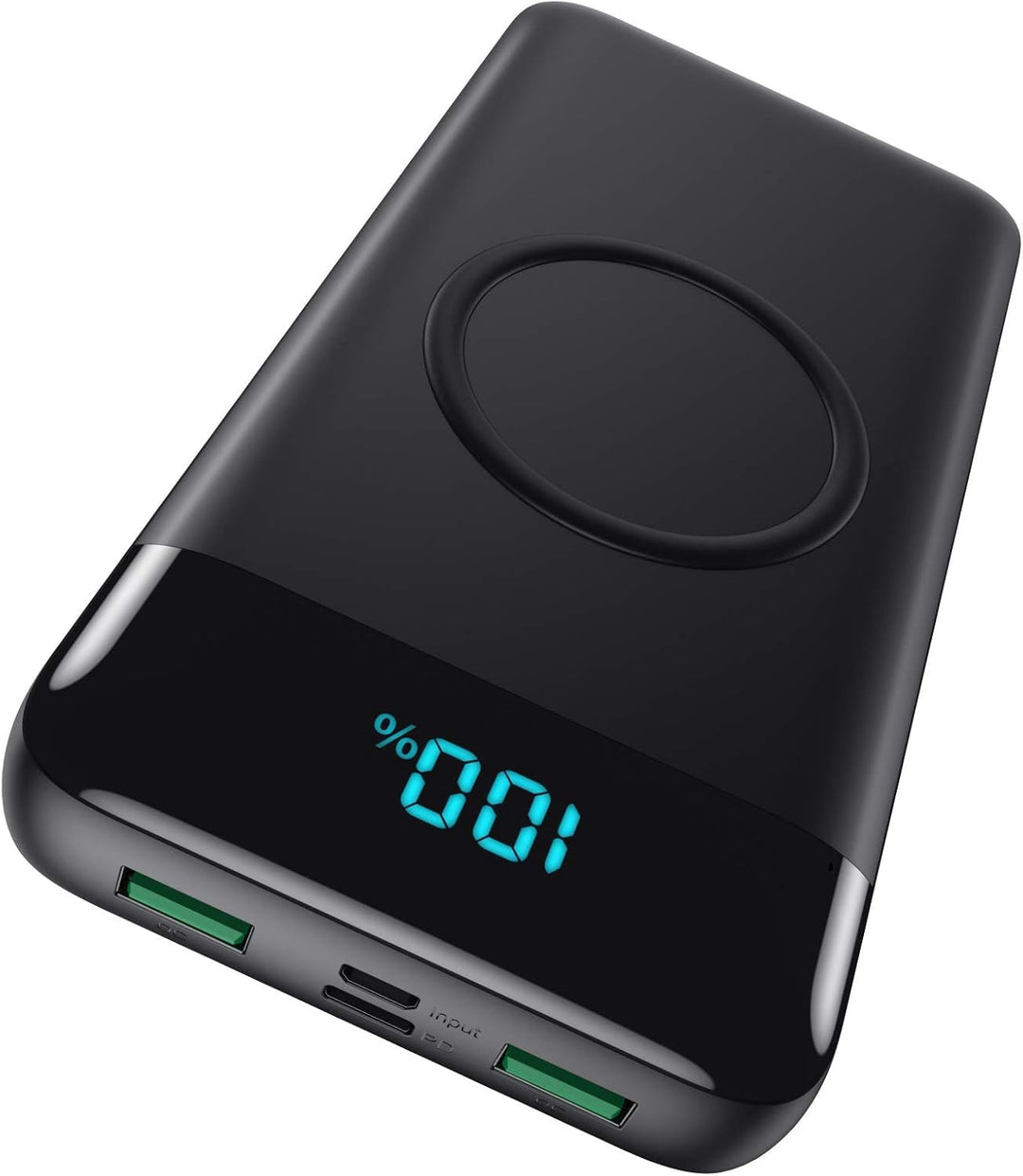 Wireless Powerbank Schnellladen 26800mAh, Power Bank 25W PD3.0+QC4.0, 15W Wireless Charger Powerbank