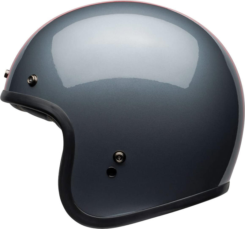 BELL HELMET CUSTOM 500 DLX RALLY GLOSS GREY/RED S