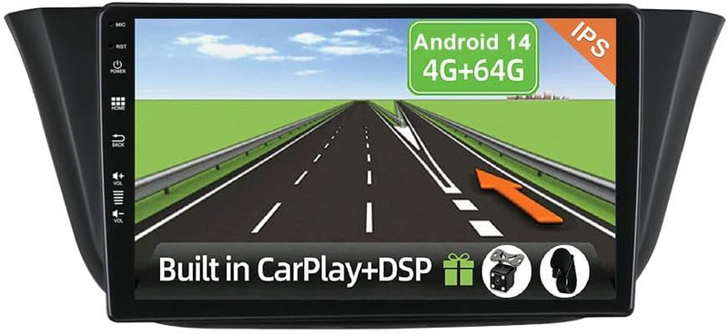 YUNTX [4GB+64GB] Android 12 Autoradio für Iveco Daily VI (2014-2021)-2 Din-[Integriertes Wireless Ca