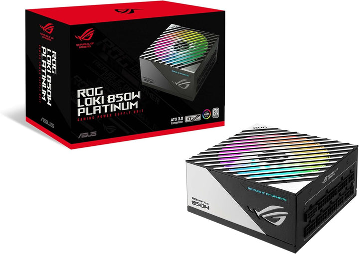 ASUS ROG Loki SFX-L 850W Platinum (Vollmodulares Netzteil, 80+ Platinum, Lambda A zertifiziert, 120m