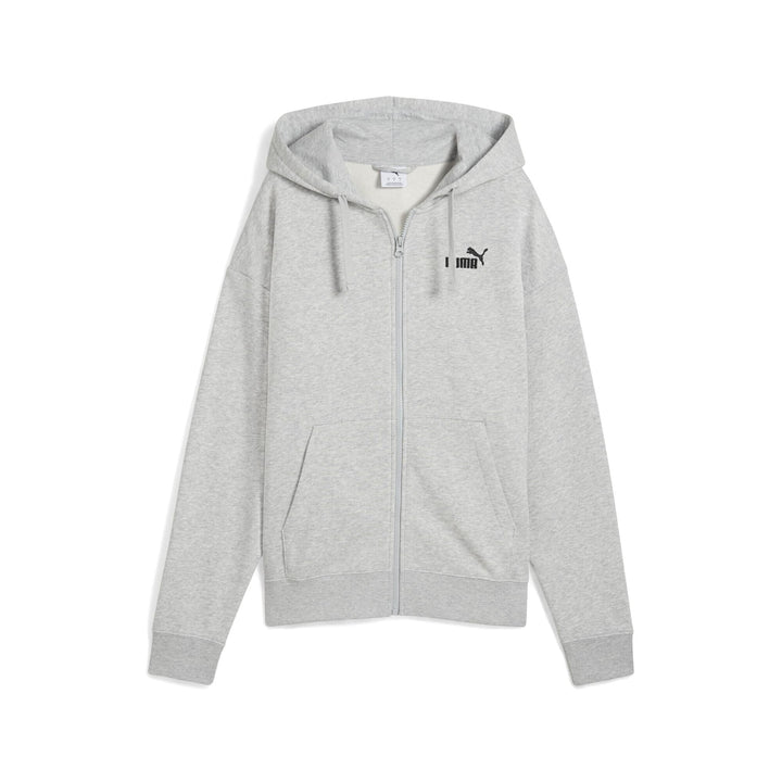 Puma Mädchen ESS Small No. 1 Logo Comfort Full-Zip Hoodie Tr Hooded Sweatshirt (1er Pack) S Light Gr