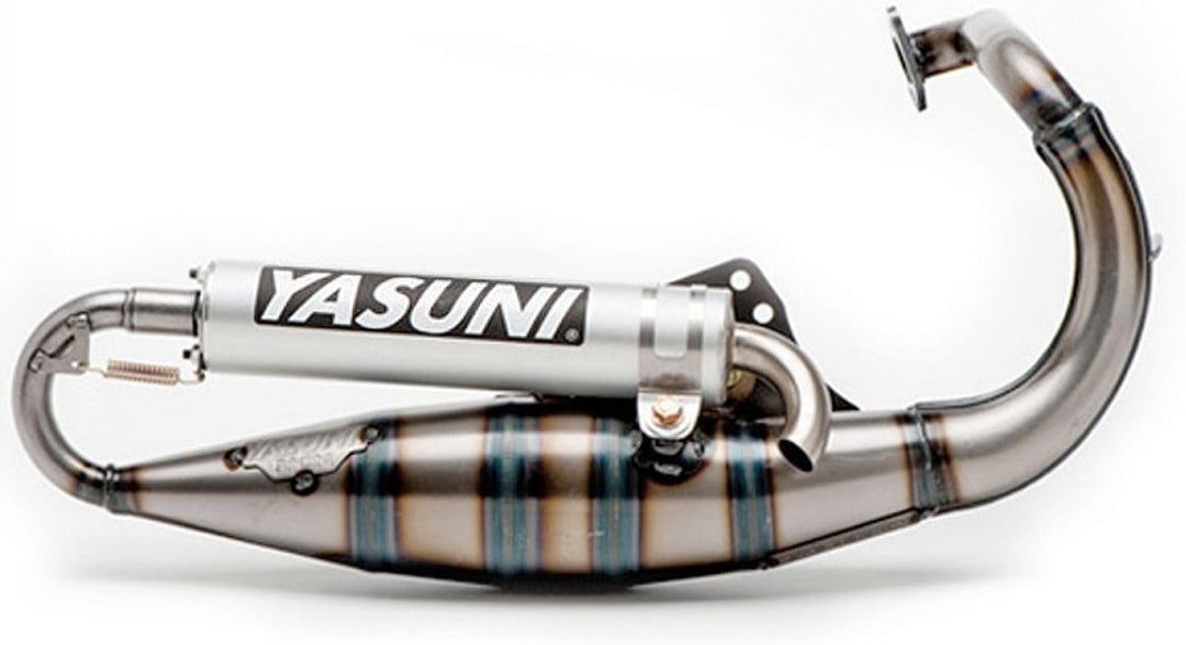 Auspuff Yasuni Scooter R Aluminium für Peugeot stehend