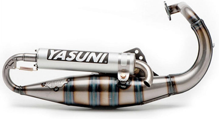 Auspuff Yasuni Scooter R Aluminium für Peugeot stehend