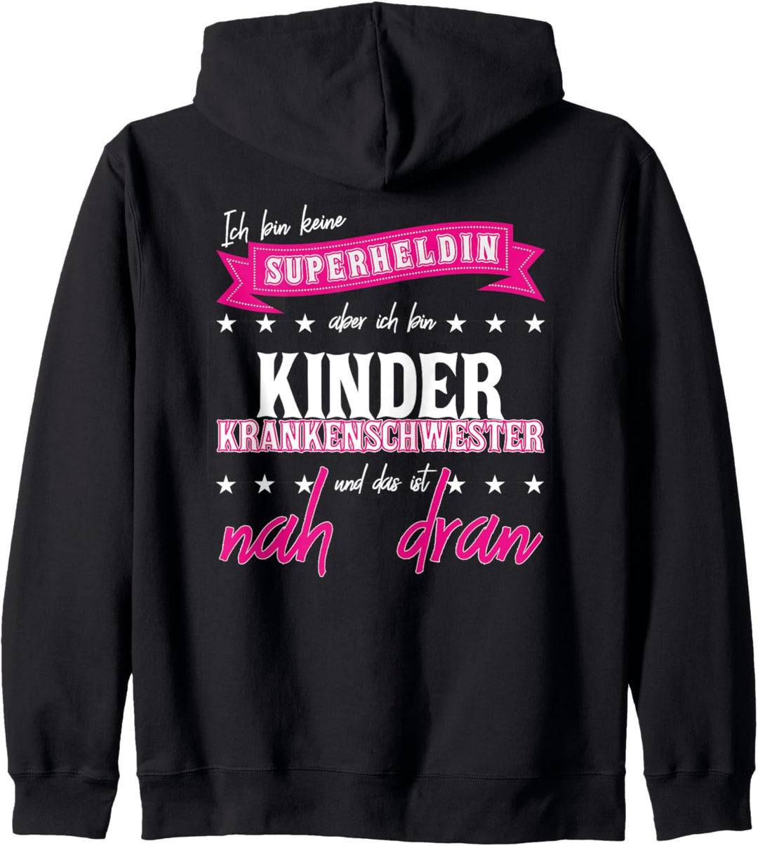 Freizeitjacke und Geschenk für die Kinderkrankenschwester Kapuzenjacke
