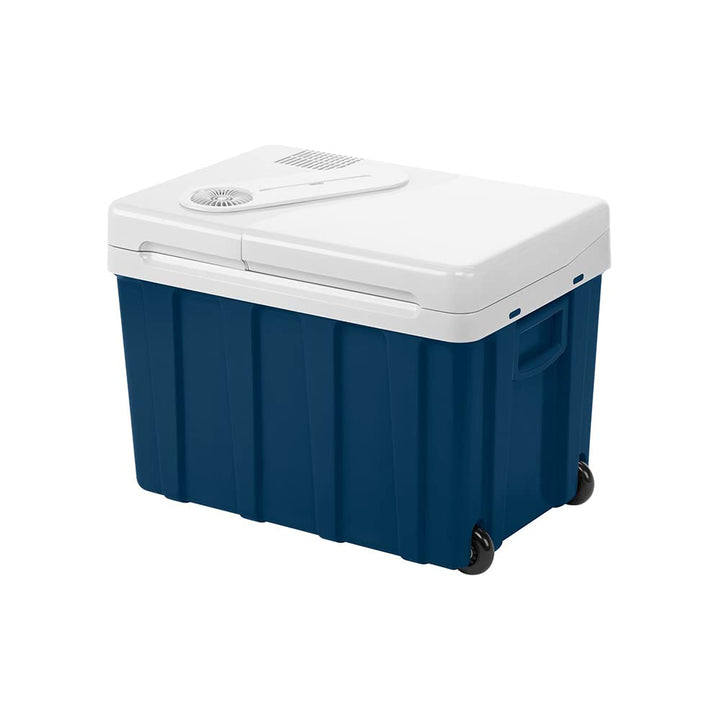 Mobicool MQ40W AC/DC - tragbare elektrische Kühlbox mit Rollen, 39 Liter, 12 V und 230 V für Auto, L
