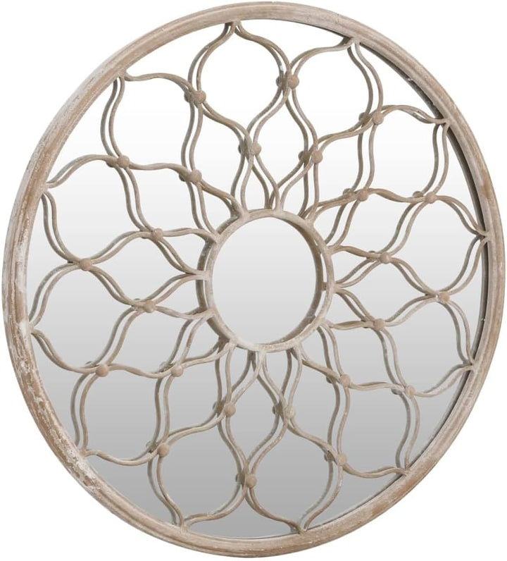 vidaXL Spiegel Wandspiegel Dekospiegel Hängespiegel Flurspiegel Fensterspiegel Wohnzimmer Deko Sand