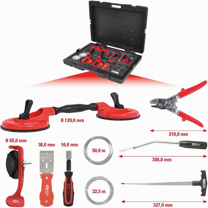 KS Tools 140.1065 MASTER Scheiben-Montage und Demontage-Satz, 13-tlg