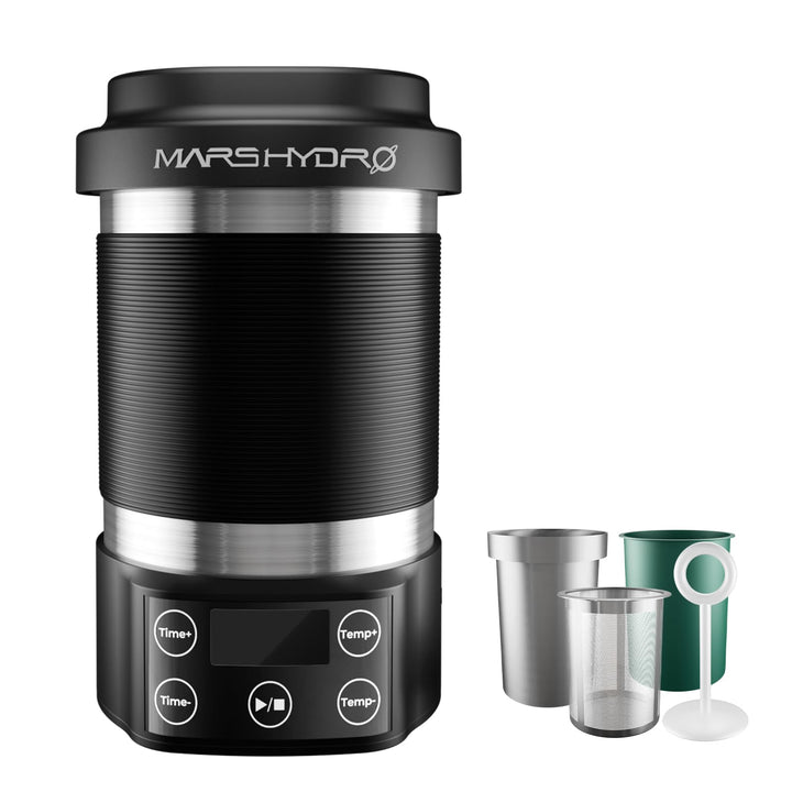 MARS HYDRO 2-in-1 Kräuter-Dekarboxylierer & Infusionsgerät, Kräuteröl-, Butter- und Tinkturherstelle