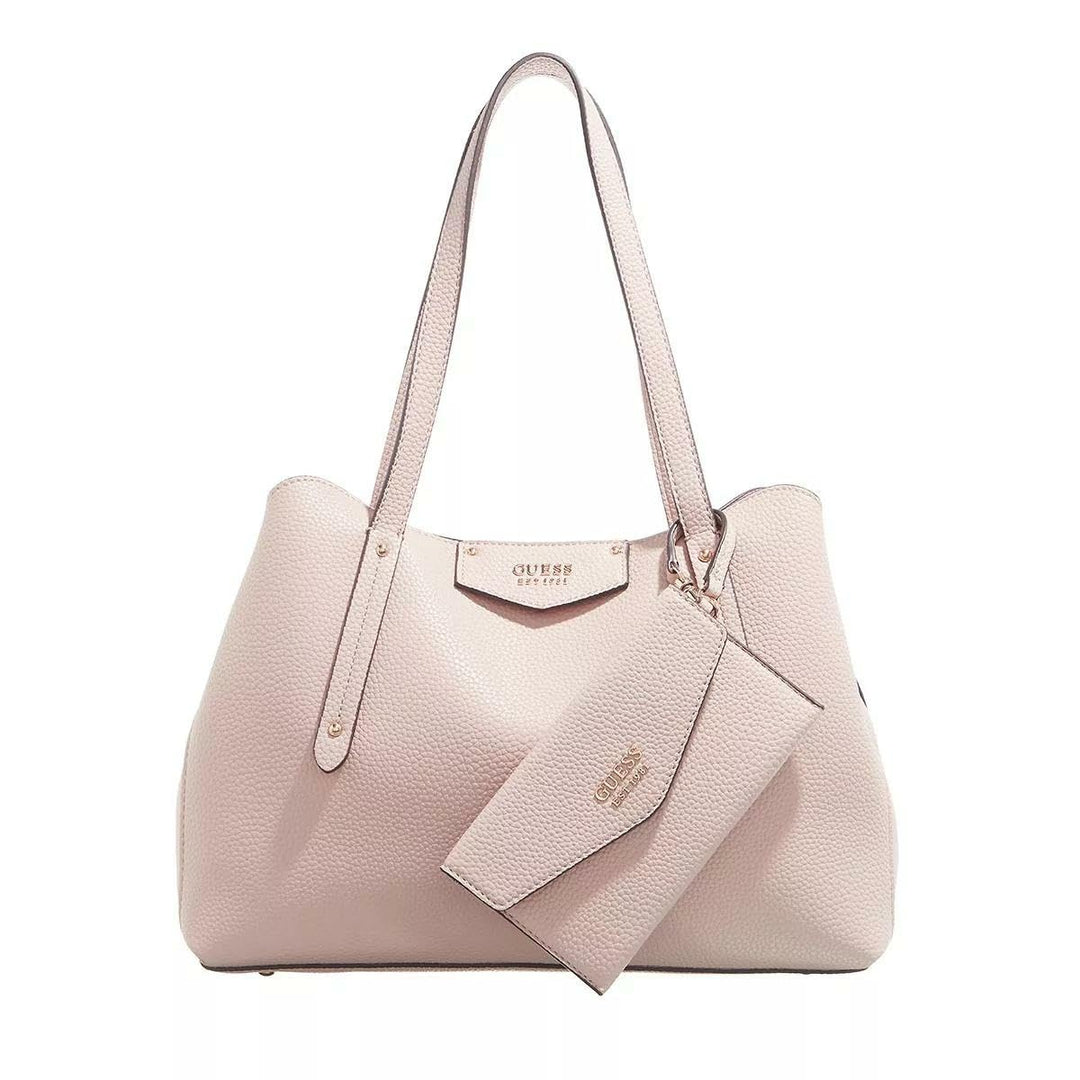 GUESS Damen Eco Brenton Tasche, Almond