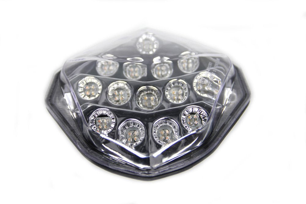 avdb-moto LED-Bremslicht mit integriertem Blinker kompatibel mit Suzuki GSXR1000, K3, K4 2003/2004 (