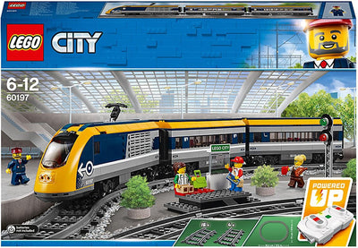 LEGO 60197 City Personenzug mit batteriebetriebenem Motor, ferngesteuertes Set mit Bluetooth-Verbind