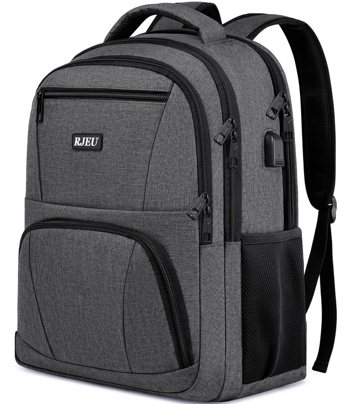 Rucksack Herren für Schule Laptop Rucksack 15,6 Zoll, Schulrucksack Jungen Teenager Wasserdichte mit