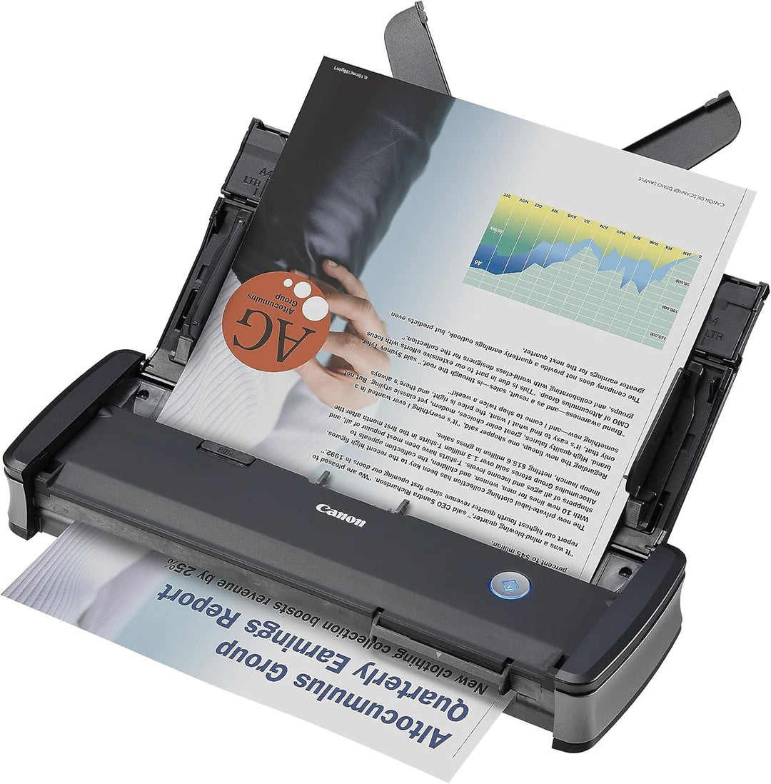 Canon imageFORMULA P-215II Einzelblattzufuhr 600 x 600dpi grau – Scanner (216 x 356 mm, Einzelblattz