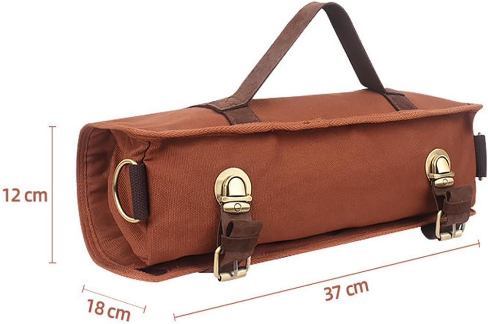 Reise Bartender Tasche Ohne Zubehör für Barkeeper, Partys und Camping - Tragbare Gewachste Canvas-Ba