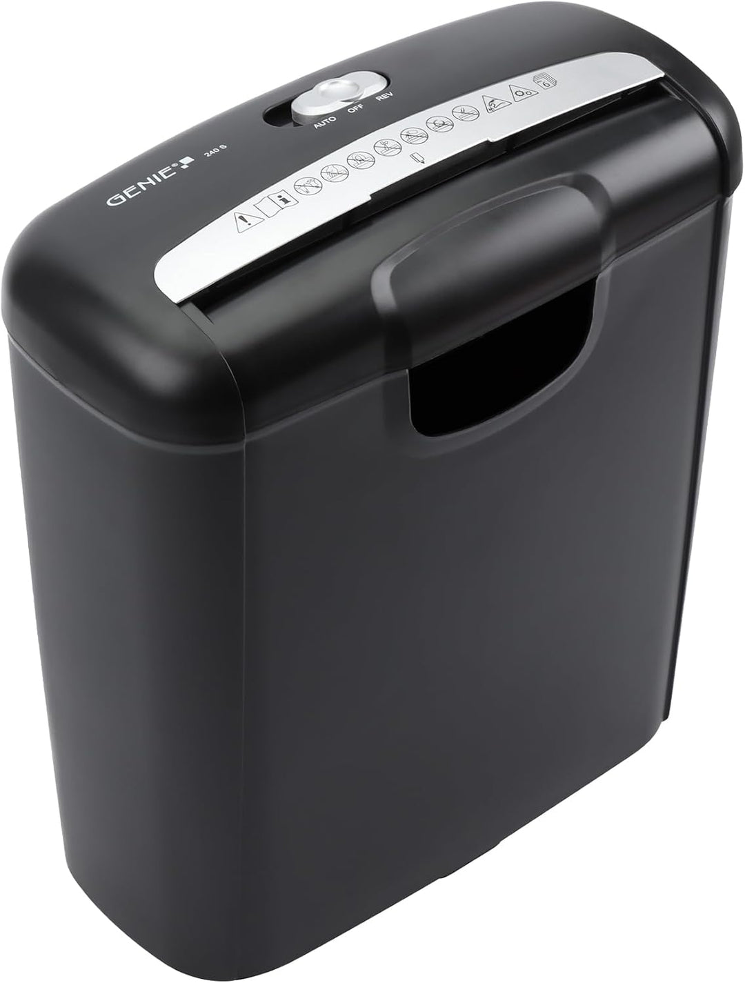 Genie 240S Profi Aktenvernichter Streifenschnitt | Aktenschredder bis zu 6 Blatt | Sicherheitsstufe