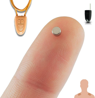 PingaOculto Spion Kopfhörer Bluetooth für Prüfung Mini Nano Unsichtbare Kopfhörer für Handy mit Mikr