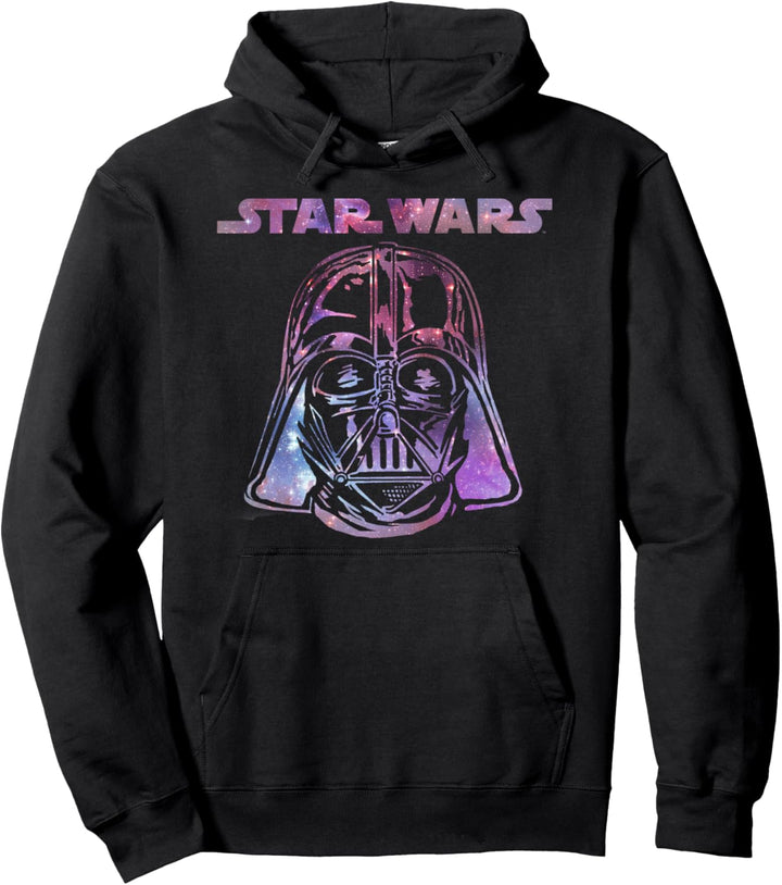 Star Wars Darth Vader Galactic Purple Hue Helmet Pullover Hoodie