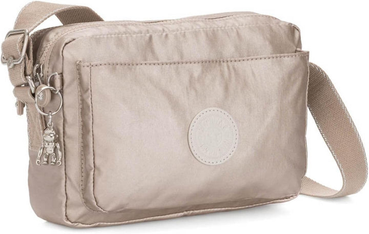 Kipling Damen Abanu M Tasche, Metallic Glow, 24x17x9 cm (B x H T) EU, Metallic Glow