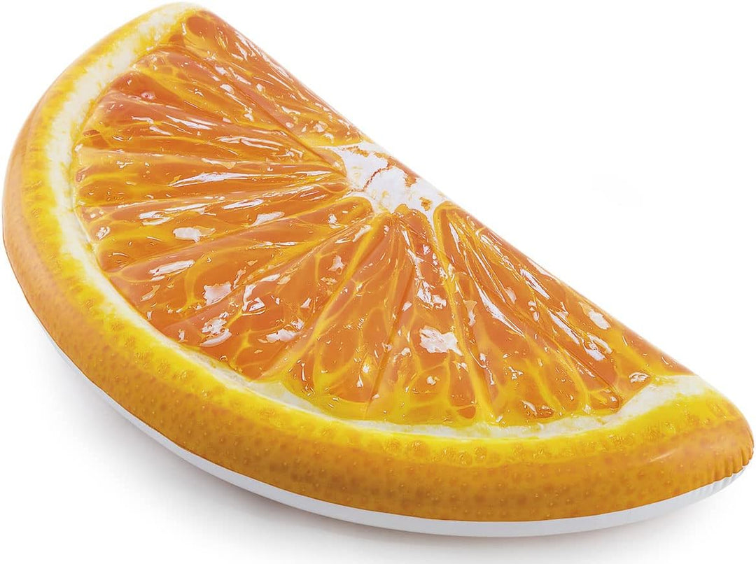 Intex 58763 Luftmatratze aufblasbar "Orange Slice" 178 x 85 cm
