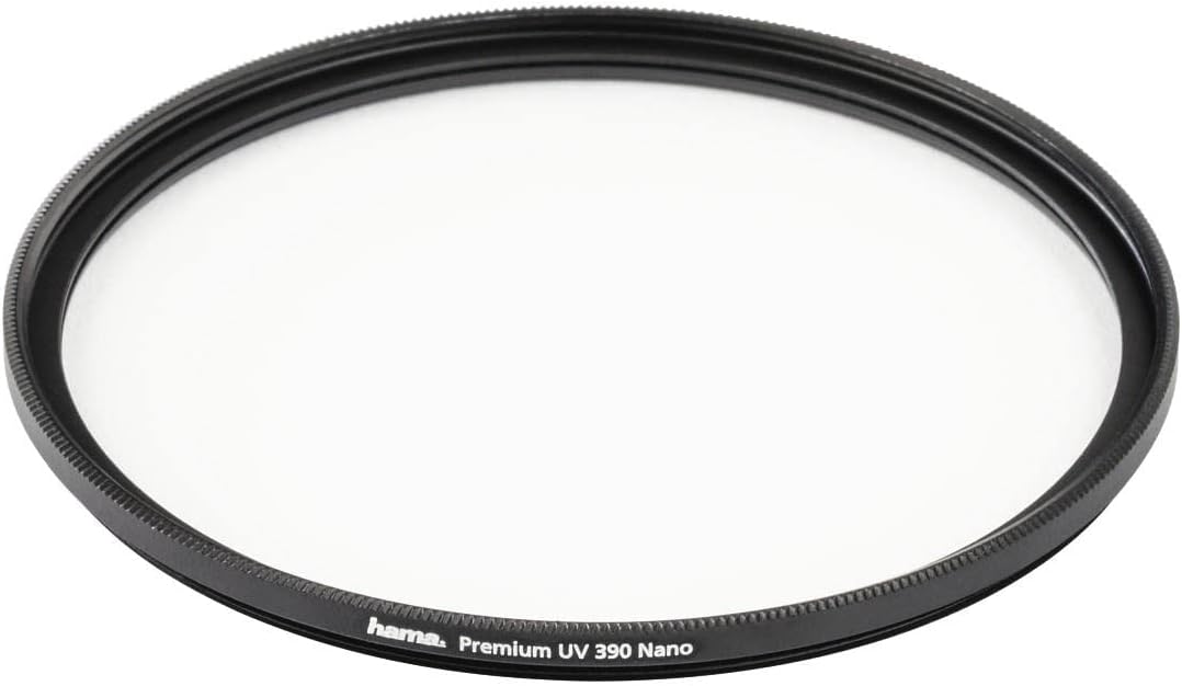 Hama UV Filter 58 mm Wide (Objektivfilter, Schutzfilter mit NMC16 Beschichtung, Foto UV-Filter, Ultr