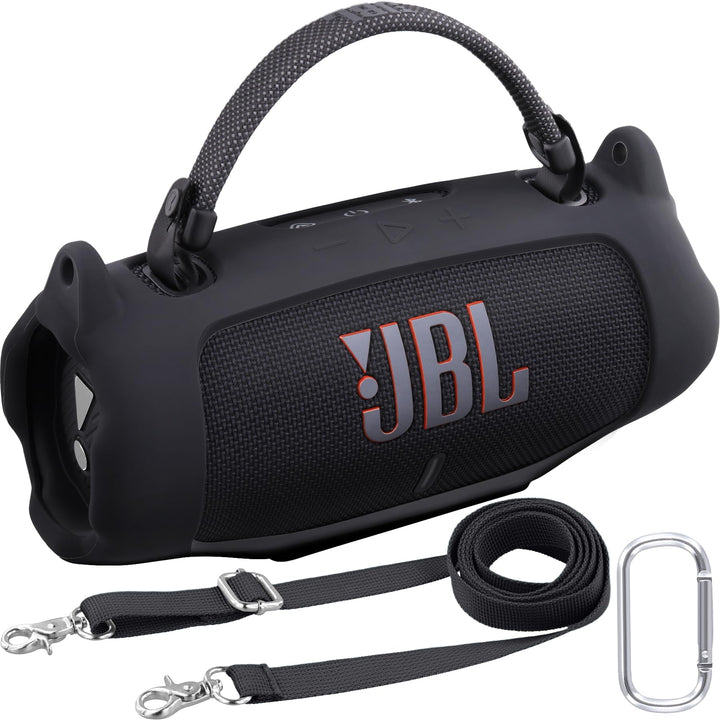 Khanka Silikonhülle für JBL Charge 6 Bluetooth-Lautsprecher | Für JBL Charge 6 Lautsprecher;mit Schu