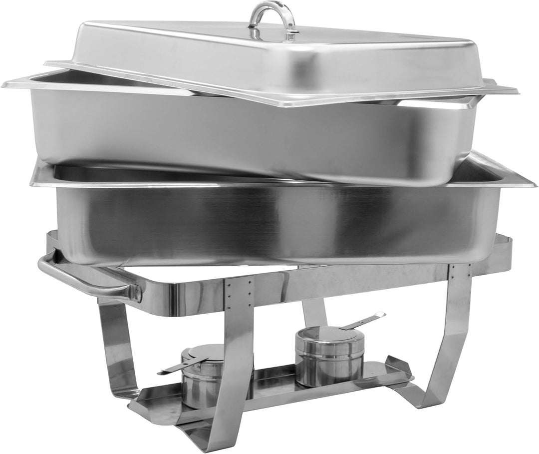 airbrush-city Chafing Dish Speisenwärmer Warmhaltebehälter Edelstahl extra tief 100mm