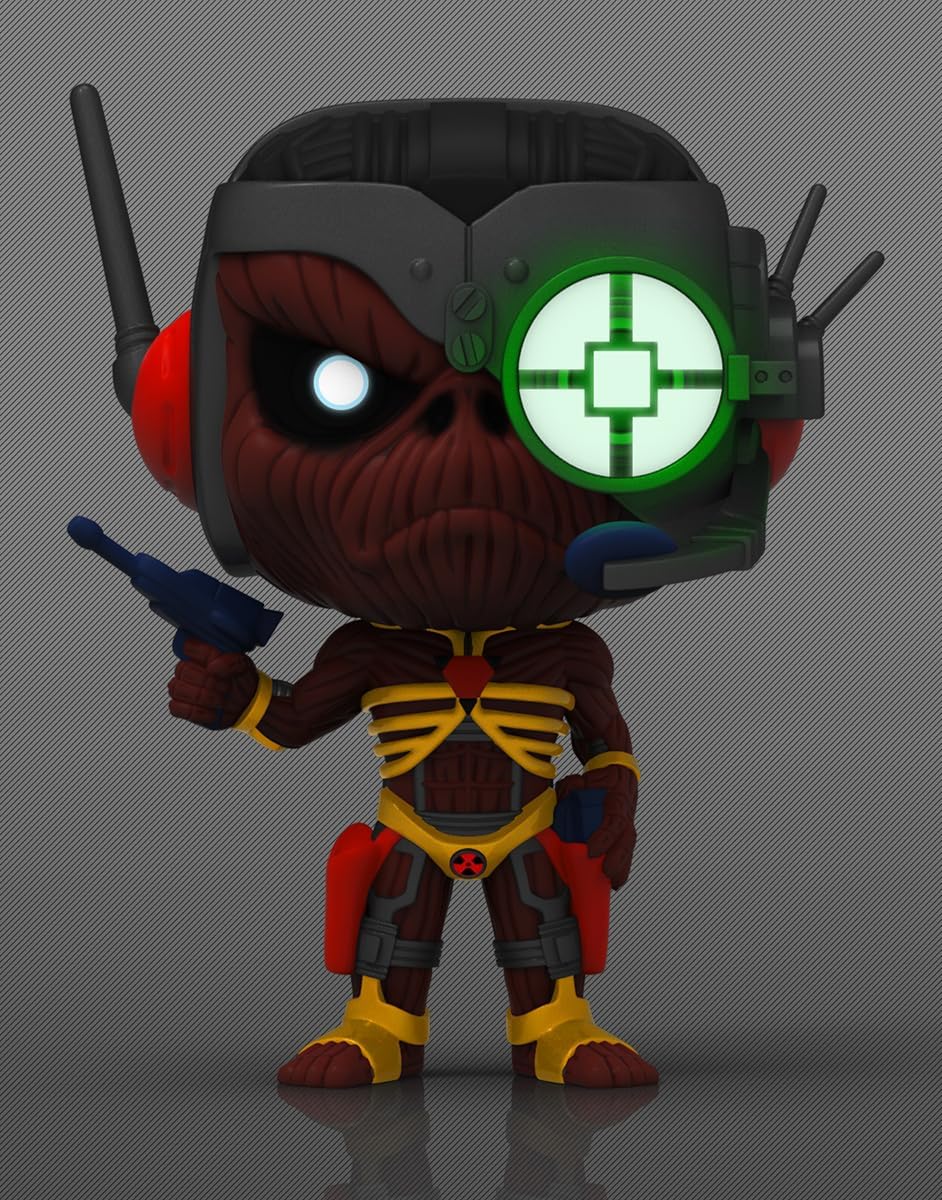 FUNKO POP! ROCKS: Iron Maiden - Eddie 4PK Glow in the Dark Box Set (AE Exclusive)