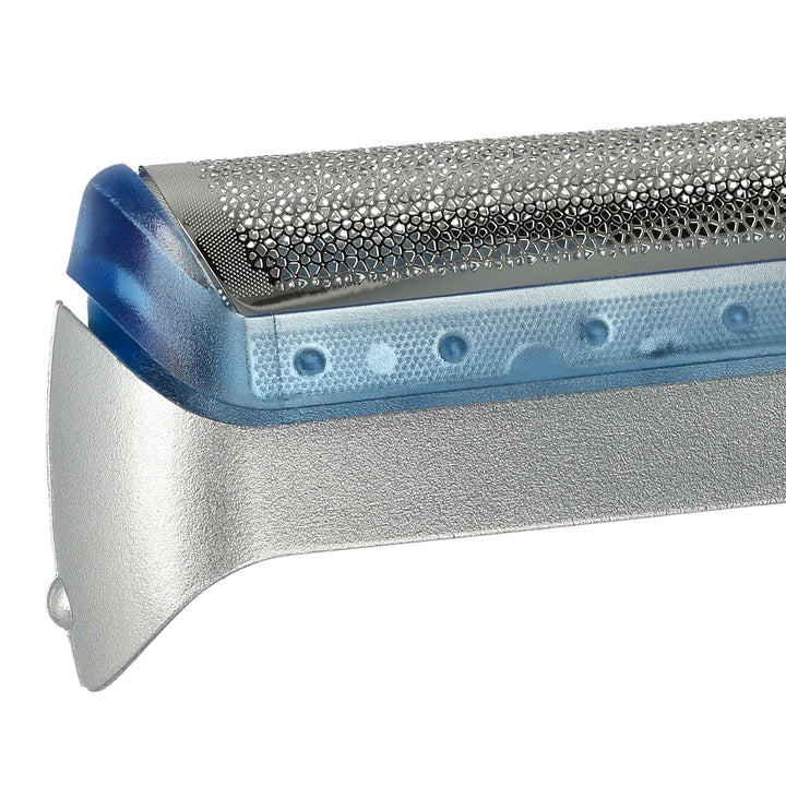 vhbw 2x Scherfolie Ersatz für Braun 20S für Elektrorasierer + Rahmen, silber/blau