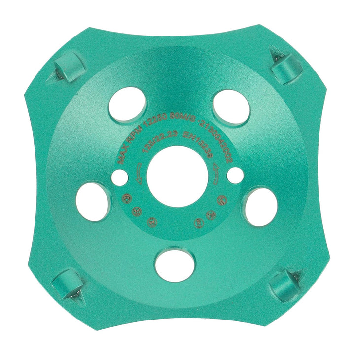 PRODIAMANT Profi PKD Diamant-Schleiftopf 125 mm x 22,2 mm 4 Segmente Diamantschleiftopf PDX829.793 1