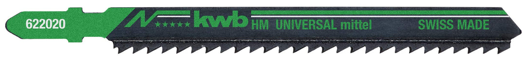 kwb WPC Stich-Sägeblatt S20 Einnocken-/ T-Schaft, HM-Zähne für GFK-Werkstoffe und Zement-Gebundene P