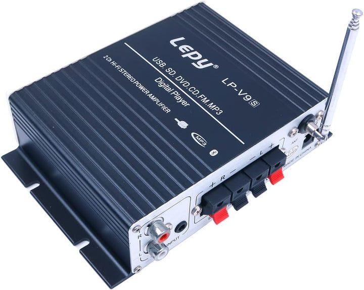 LP-V9S Lepy Digital Player Auto Power Hi-Fi Stereo Audio Verstärker DVD MP4 Lautsprecher Auto Motorr