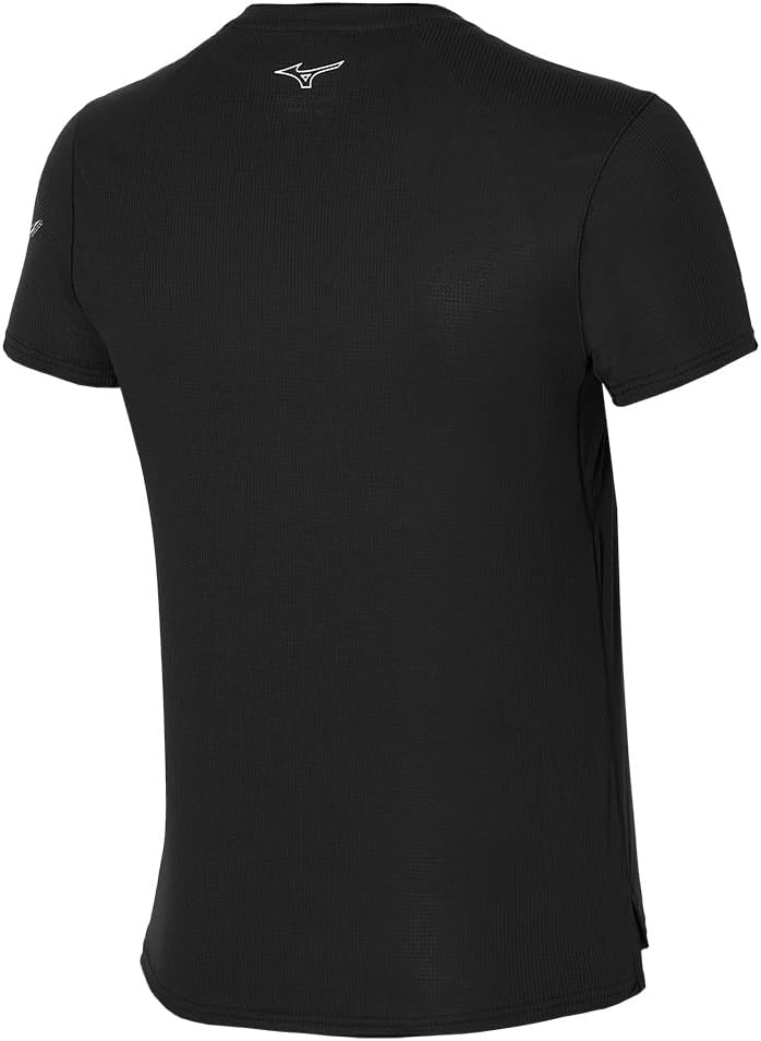 Mizuno Herren Dryaeroflow Tee T-Shirt S Schwarz, S Schwarz