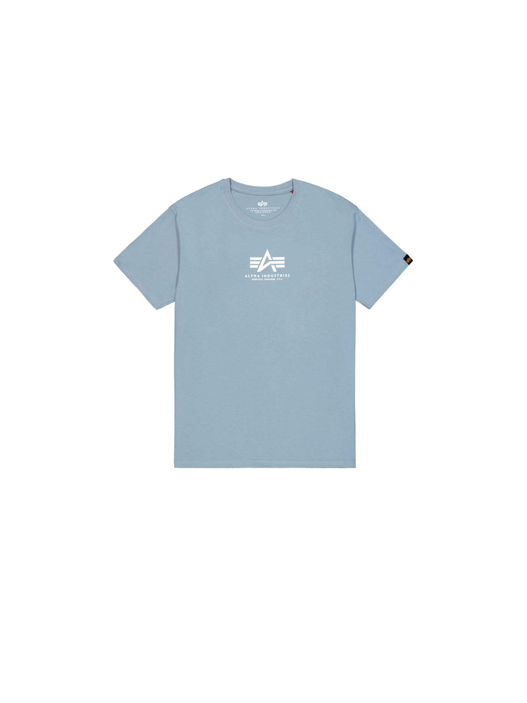 ALPHA INDUSTRIES Herren Basic T-shirt XXL Blau, XXL Blau