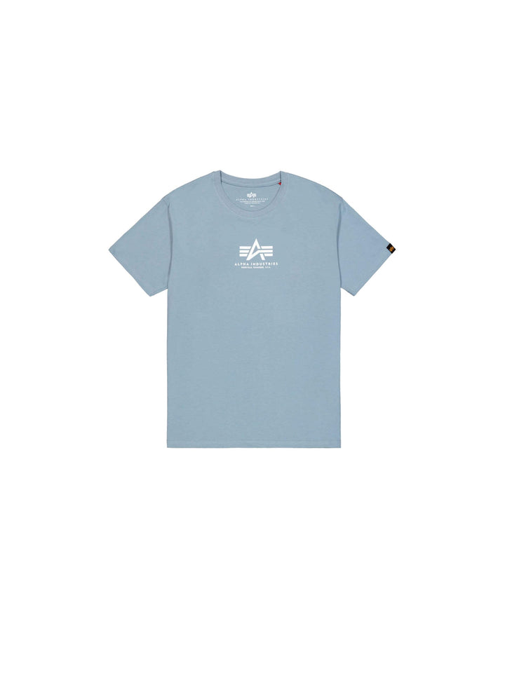 ALPHA INDUSTRIES Herren Basic T-shirt XXL Blau, XXL Blau