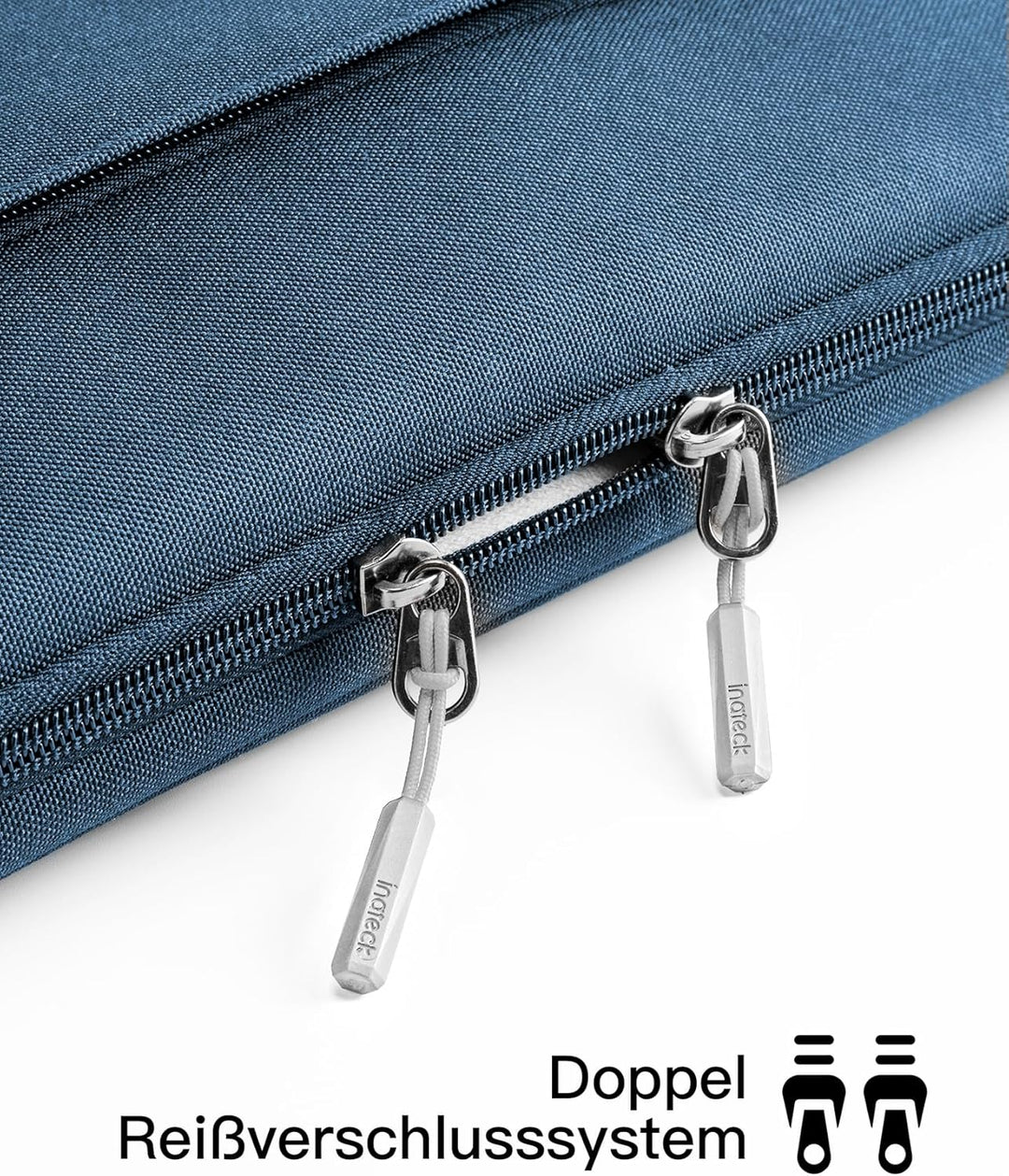 Inateck 360° Schutz Laptoptasche Hülle, Kompatibel mit 13 Zoll MacBook Air M5 2026 M4 2025, M1/M2/M3